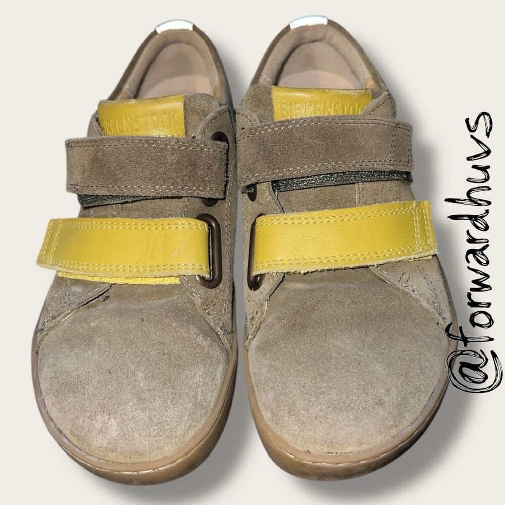 Birkenstock Suede with Yellow Arran Sneakers Youth Size (33) 2 - 2.5